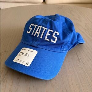 Nike Heritage86 USMNT Campus Crest State Adjustable Hat Royal Blue OSFM (R89)
